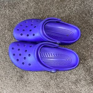 Purple Crocs
